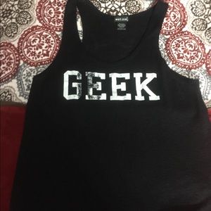 Geek crop top
